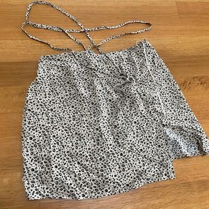 Cheetah Wrap Skirt